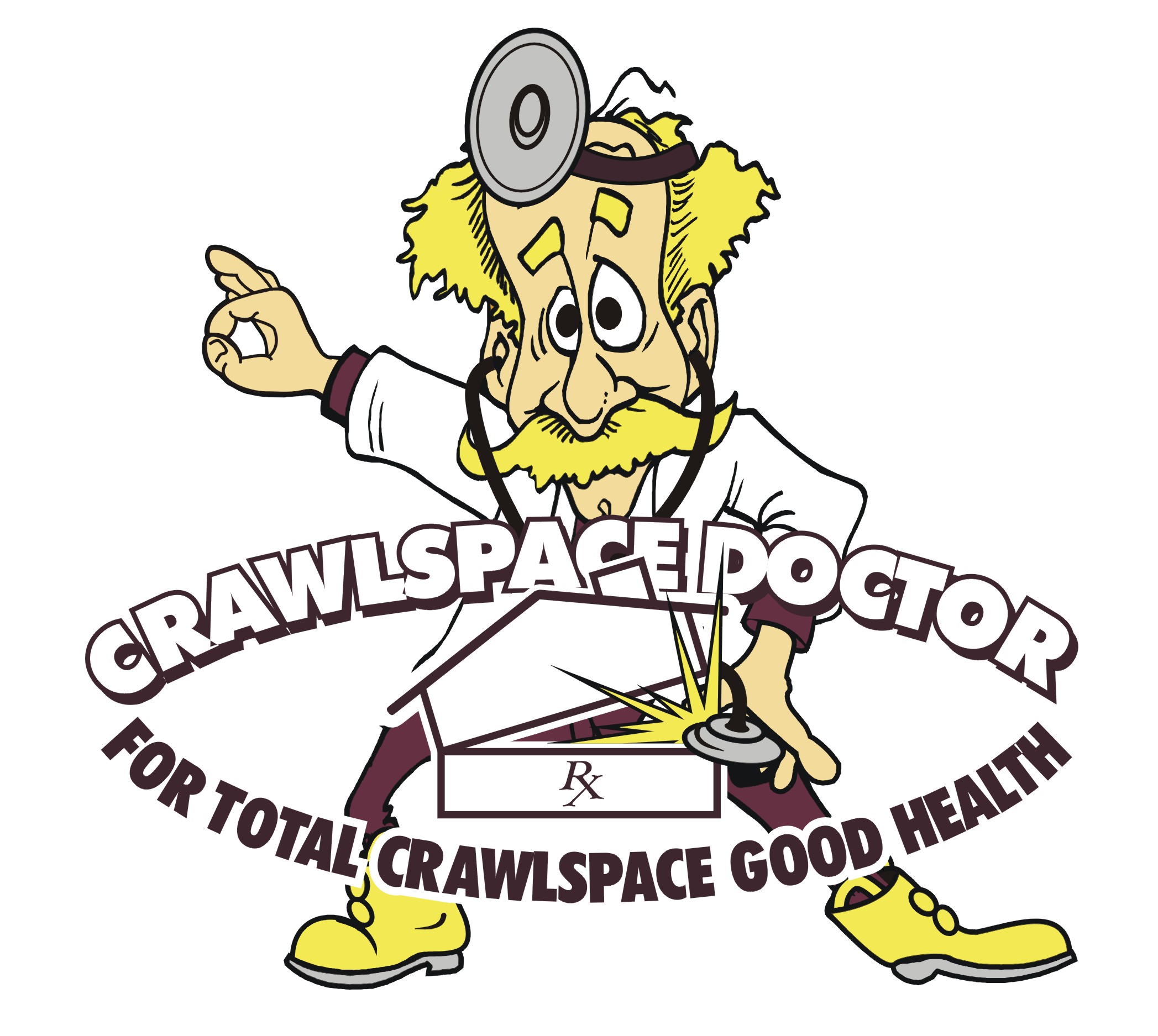 Crawlspace Doctor Chattanooga logo — For Total Crawlspace Good Health